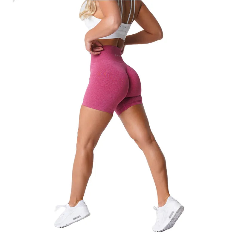 Seamless Pro Elastic Breathable Hip-lifting Spandex Shorts