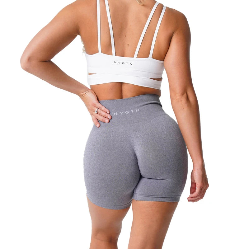 Seamless Pro Elastic Breathable Hip-lifting Spandex Shorts