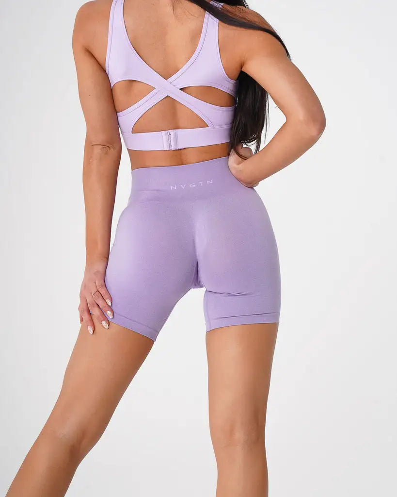 Seamless Pro Elastic Breathable Hip-lifting Spandex Shorts