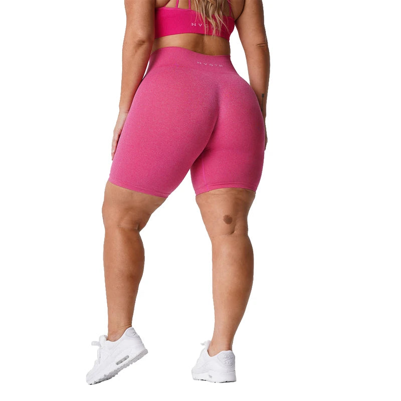 Seamless Pro Elastic Breathable Hip-lifting Spandex Shorts
