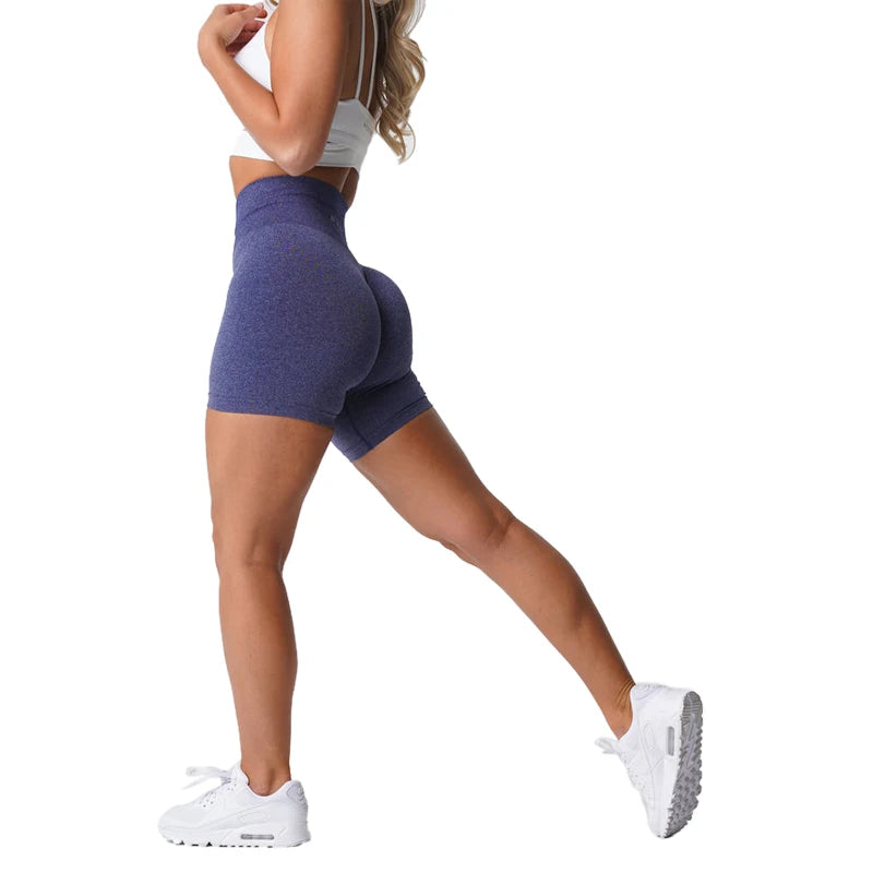 Seamless Pro Elastic Breathable Hip-lifting Spandex Shorts