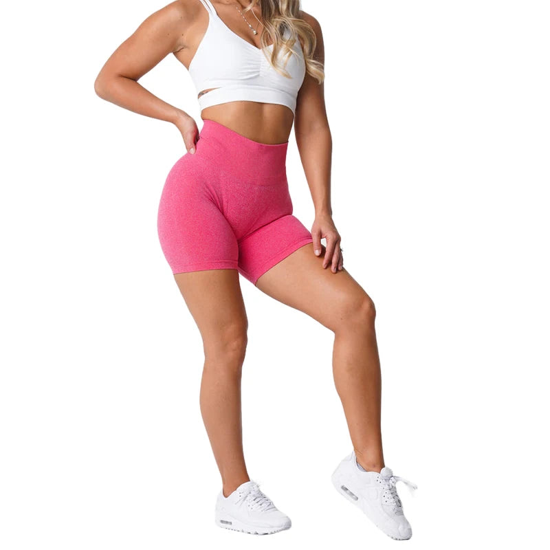 Seamless Pro Elastic Breathable Hip-lifting Spandex Shorts