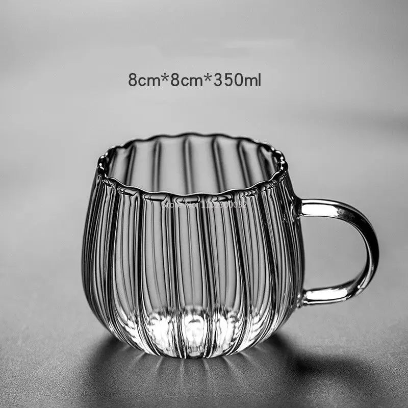 Heat-Resistant Glass Pumpkin Mug
