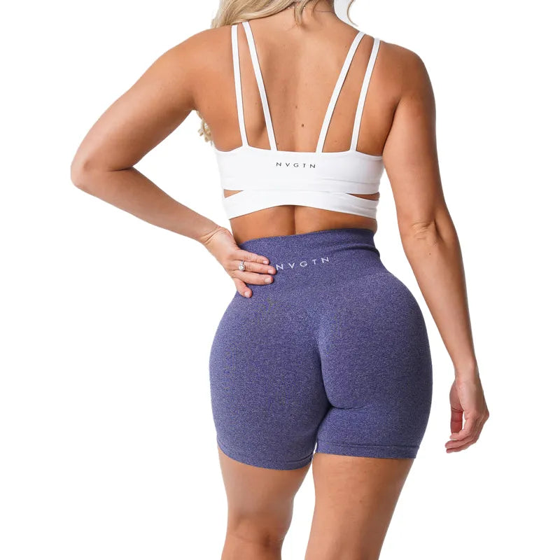 Seamless Pro Elastic Breathable Hip-lifting Spandex Shorts