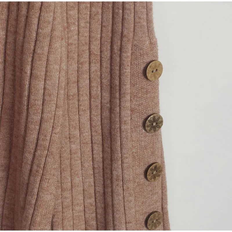 Casual Knitted Two Piece Set