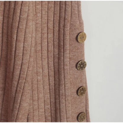 Casual Knitted Two Piece Set
